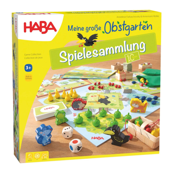 HABA Meine grosse Obstgarten - Spielesammlung