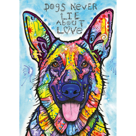 Puzzle Dogs Never Lie Standard, 1000 Teile