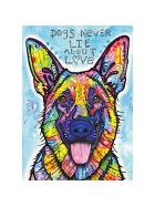 Puzzle Dogs Never Lie Standard, 1000 Teile