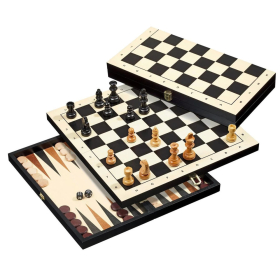 Philos Schach - Backgammon - Dame - Set