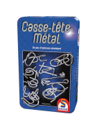 Schmidt Spiele Casse-tête-métal (boîte métal)