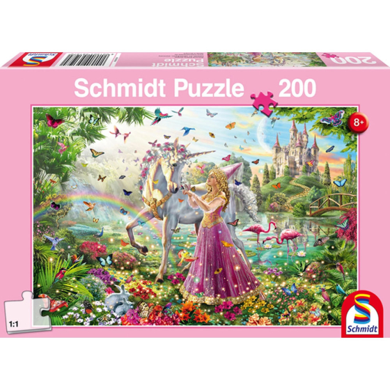 Puzzle Sch&ouml;ne Fee im Zauberwald, 200 Teile