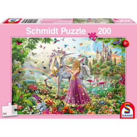 Puzzle Sch&ouml;ne Fee im Zauberwald, 200 Teile