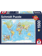 Puzzle Die Welt, 1500 Teile