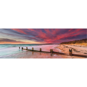 Puzzle Panorama McCrae Beach Mornington Peninsula Australia, 1000 Teile