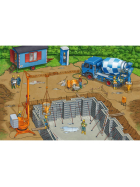 Puzzle Auf der Baustelle, 3 x 24 Teile