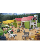 Puzzle Ein Tag auf dem Bauernhof, 40 Teile