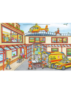 Puzzle Feuerwehr und Polizei, 3 x 24 Teile