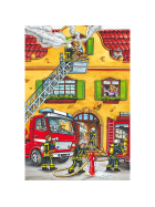 Puzzle Feuerwehr und Polizei, 3 x 24 Teile