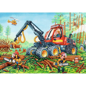 Ravensburger Bagger und Waldtraktor