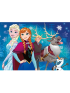 Puzzle Frozen - Nordlichterm, 2 x 24 Teile
