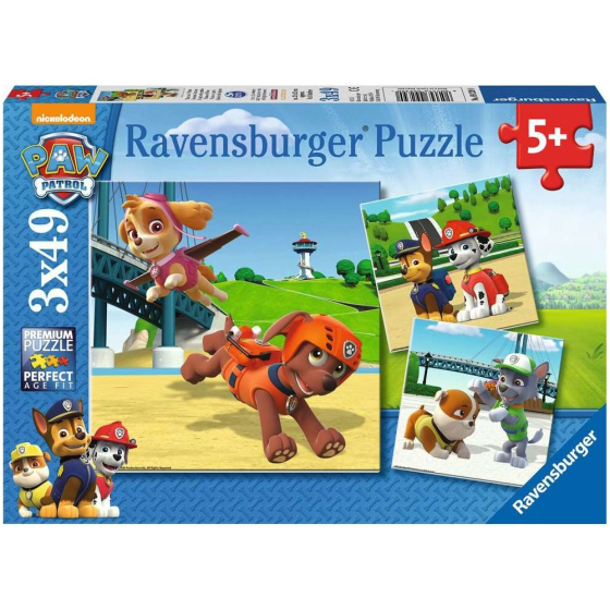 Ravensburger Paw Patrol Team auf 4 Pfoten