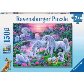 Ravensburger Einhörner im Abendrot