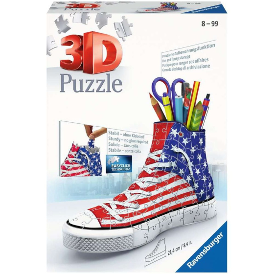 Ravensburger 3D Puzzle Sneaker - American Style