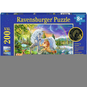 Puzzle Magische Begegnung Einhorn, 200 Teile