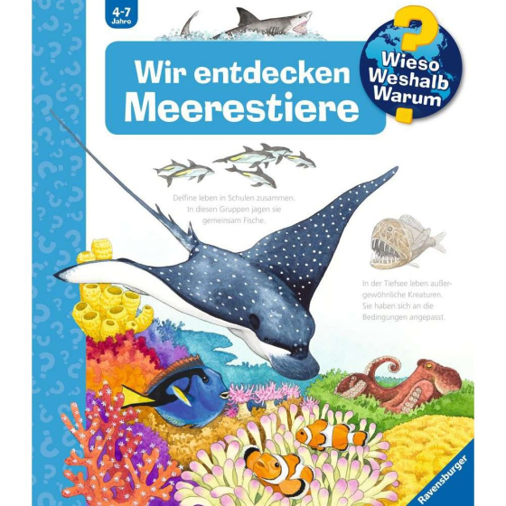 Ravensburger Wieso? Weshalb? Warum?, Band 27: Wir entdecken Meerestiere