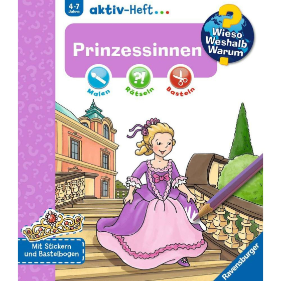 Ravensburger Wieso? Weshalb? Warum? aktiv-Heft: Prinzessinnen