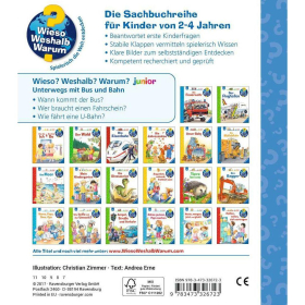 Ravensburger Wieso? Weshalb? Warum? junior, Band 63: Unterwegs mit Bus und Bahn