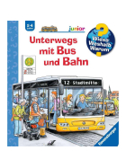 Ravensburger Wieso? Weshalb? Warum? junior, Band 63: Unterwegs mit Bus und Bahn