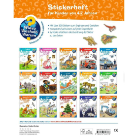 Ravensburger Wieso? Weshalb? Warum? Stickerheft:...