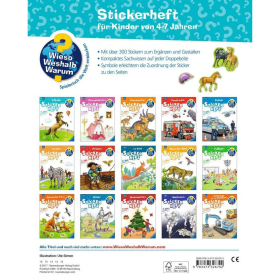 Ravensburger Wieso? Weshalb? Warum? Stickerheft:  Pferde