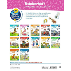 Ravensburger Wieso? Weshalb? Warum? Stickerheft:  Prinzessinnen