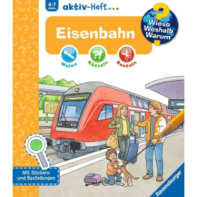 Ravensburger Wieso? Weshalb? Warum? aktiv-Heft: Eisenbahn