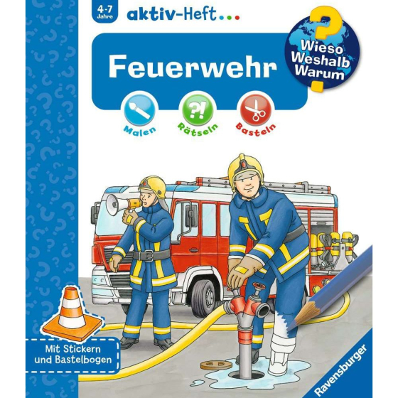 Ravensburger Wieso? Weshalb? Warum? aktiv-Heft: Feuerwehr