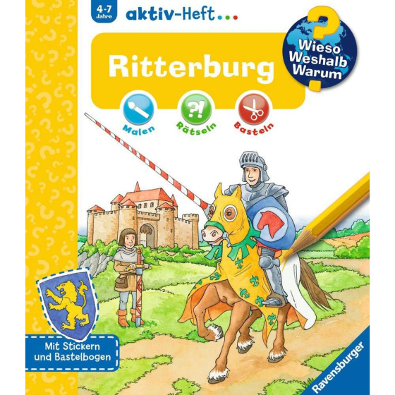 Ravensburger Wieso? Weshalb? Warum? aktiv-Heft: Ritterburg