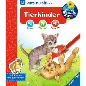 Ravensburger Wieso? Weshalb? Warum? aktiv-Heft: Tierkinder