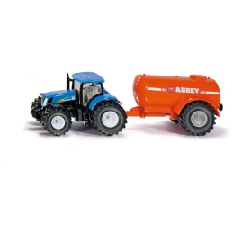 Siku Traktor mit Ein-Achs-Güllenfass