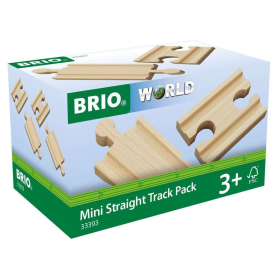 BRIO Mini Straight Track Pack