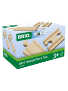 BRIO Mini Straight Track Pack