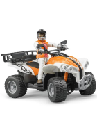Bruder bworld Quad mit Fahrer