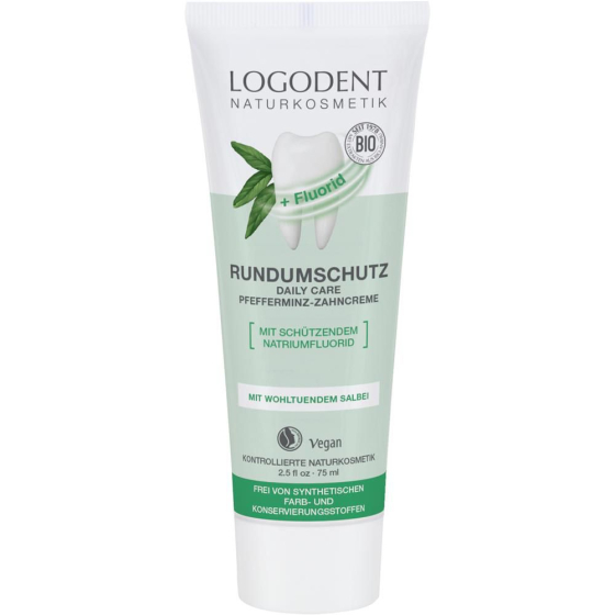 Logona Kräuterzahngel Pfefferminz, 75 ml