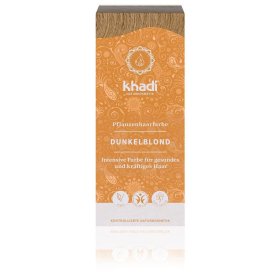 khadi Pflanzenhaarfarbe Dunkelblond, 100 g