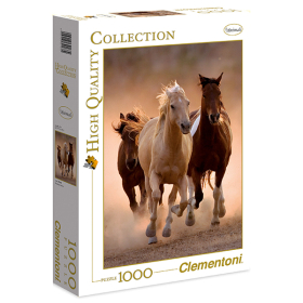 Clementoni Puzzle Pferde, 1000 Teile