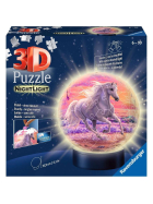 3D Puzzle Nachtlicht - Pferde am Strand