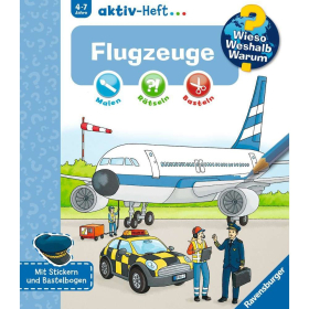 Ravensburger Wieso? Weshalb? Warum? aktiv-Heft: Flugzeuge