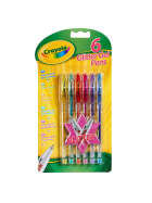 Crayola 6 Glitzer Gelstifte (6)