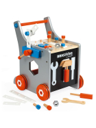Brico Kids Werkbankwagen, 25- teilig