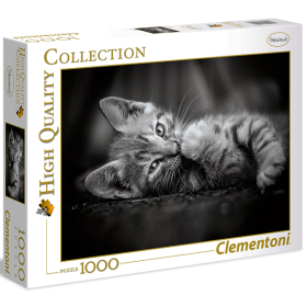 Clementoni Puzzle Katze Kitty, 1000 Teile
