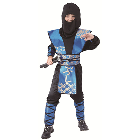 Fasnacht Ninja blau, Gr. M