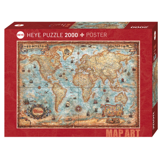 Puzzle The World Standard, 2000 Teile