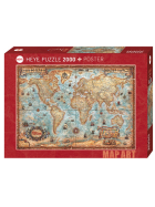 Puzzle The World Standard, 2000 Teile
