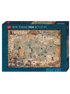 Puzzle Pirate World Standard, 2000 Teile
