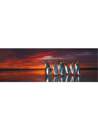 Puzzle King Penguins Panorama, 1000 Teile