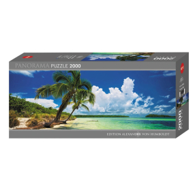 Puzzle Paradise Palms Panorama, 2000 Teile