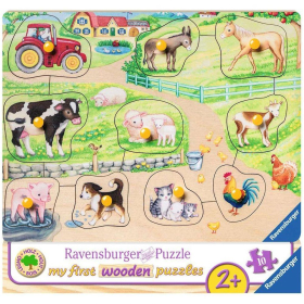 Ravensburger Morgens auf dem Bauernhof