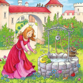 Puzzle Rapunzel, Rotkäppchen & der...